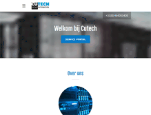 Tablet Screenshot of cutech.nl